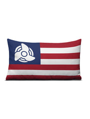American Flag Prop Pillow - Nice Aft