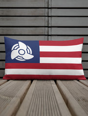 American Flag Prop Pillow - Nice Aft