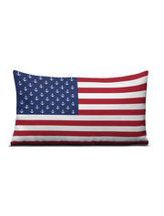 American Flag Anchors Pillow - Nice Aft
