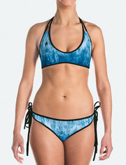 Lake Bikini - Blue Tie Dye Bottom - Nice Aft