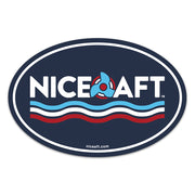 Nice Aft Oval Sticker - Nice Aft
