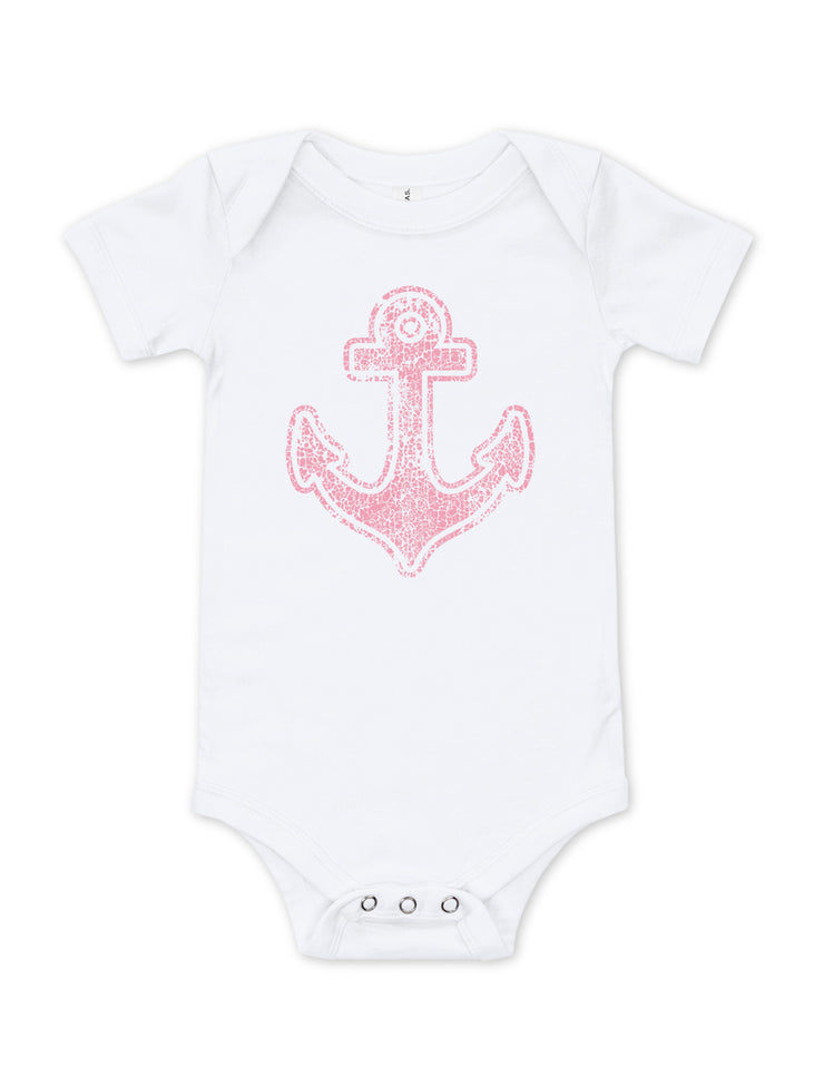 Vintage Anchor Baby Bodysuit - Nice Aft