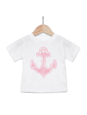 Vintage Anchor Baby T-Shirt - Nice Aft