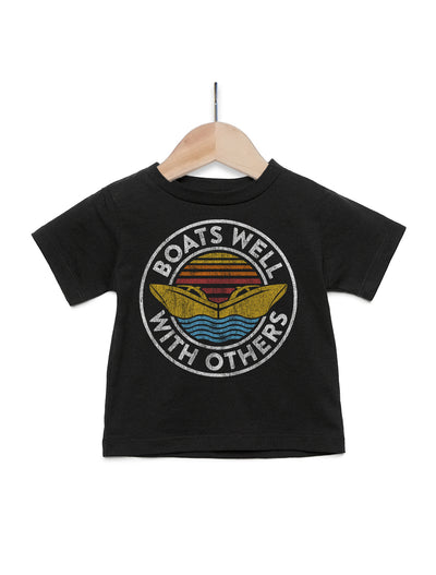 Boats Well With Others Baby T-Shirt - Nice Aft