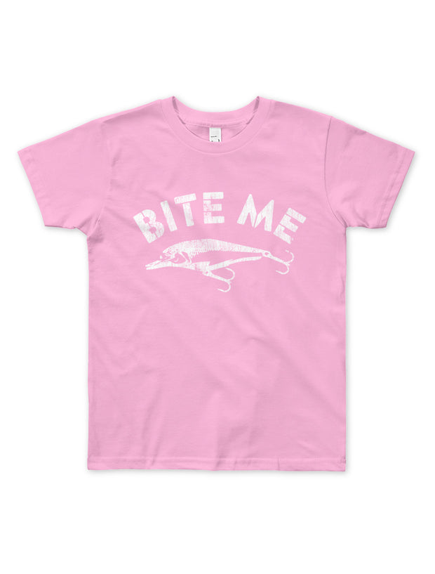 Bite Me Kids Fishing T-Shirt - Nice Aft