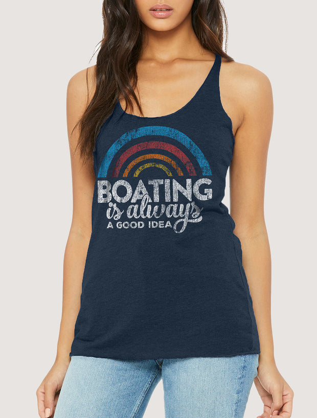 Boating Is Always A Good Idea Women's Tank Top - Nice Aft