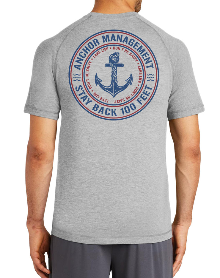 Anchor Management T-Shirt | Men's Funny Boat Shirts - Nice Aft