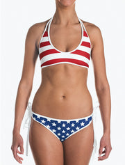 American Flag Reversible Lake Bikini - Nice Aft