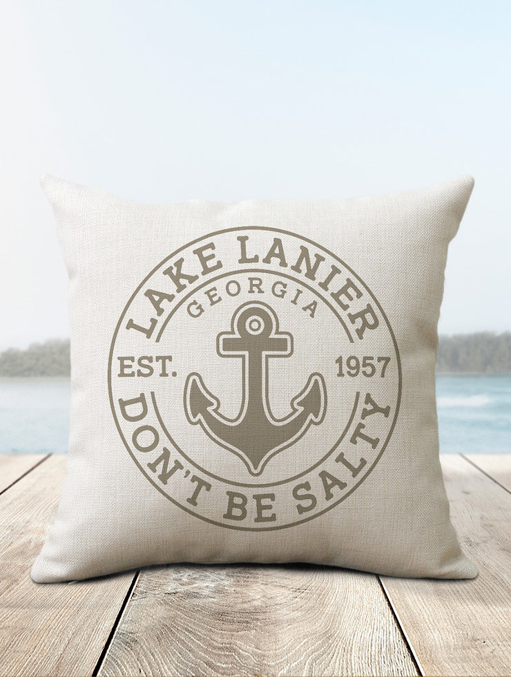 Lake Lanier Pillow - Nice Aft