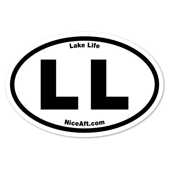 Lake Life Sticker - Nice Aft