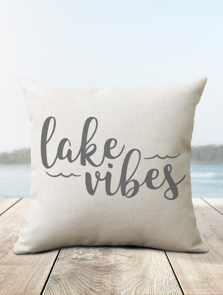 Lake Vibes Pillow - Nice Aft