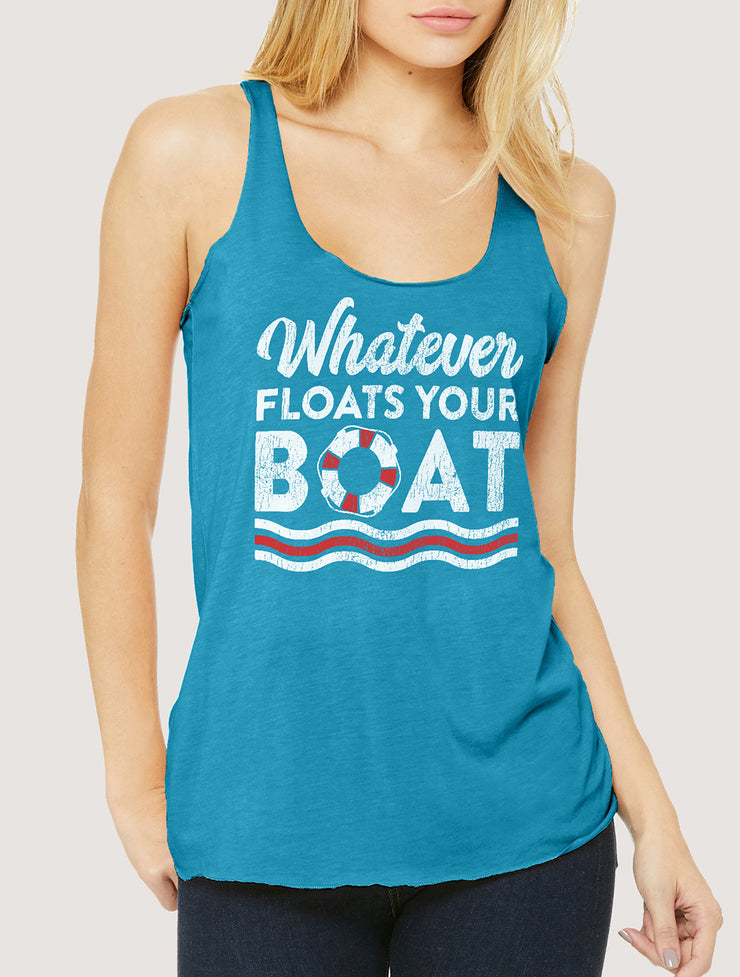 Whatever Floats Your Boat Women's Tank Top - Nice Aft